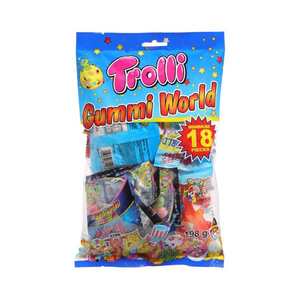 Trolli Gummi World 198g Magic Star Supermarket