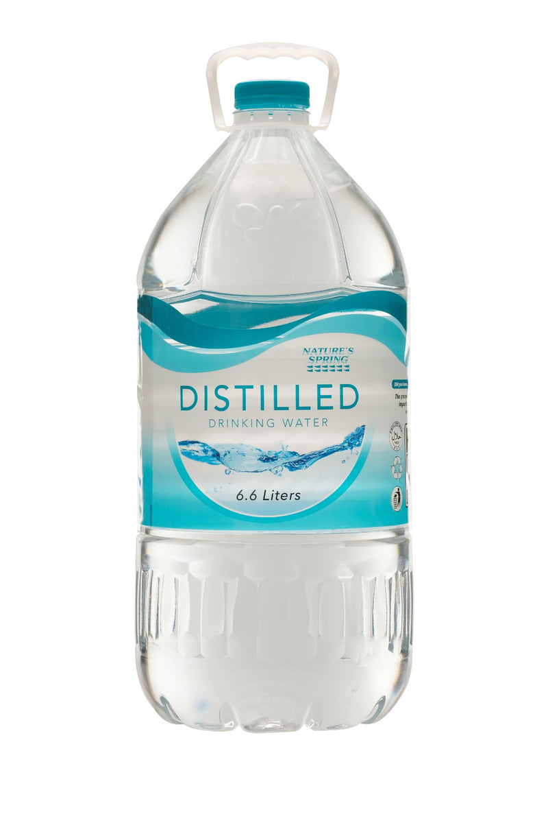 Nature's Spring Distilled Drinking Water 6.6 Liters – Nature's Spring Water  (PSWRI)