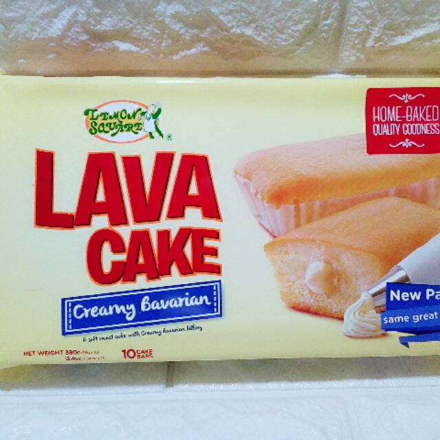 Lemon Square Lava Cake Bavarian 10`s Magic Star Supermarket