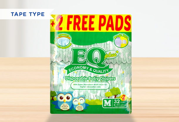 Eq hot sale diaper sizes