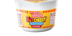 NISSIN MINI CUP HOT CHEESY SEAFOOD 50G