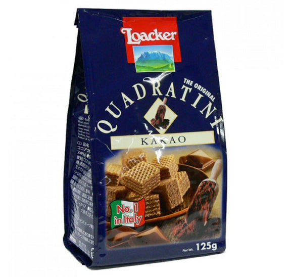 LOACKER QUAD KAKAO(CHOCO) 125G