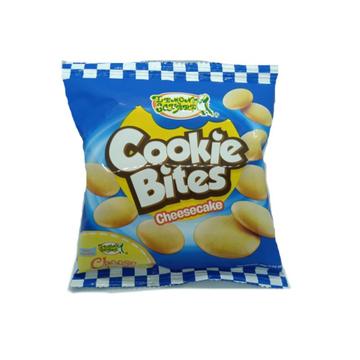 LEMON SQUARE COOKIE BITES CHOCOLATE 18GX10PCS