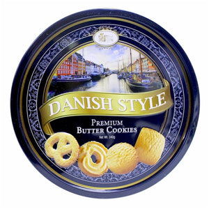 DANISH STYLE BUTTER COOKIES 340GM