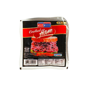 PURE FOODS COOKED HAM SL 250G