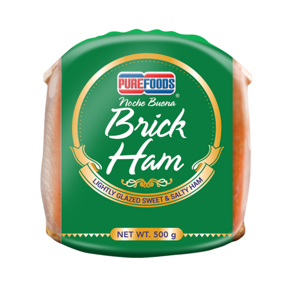 PURE FOODS BRICK HAM 500GM