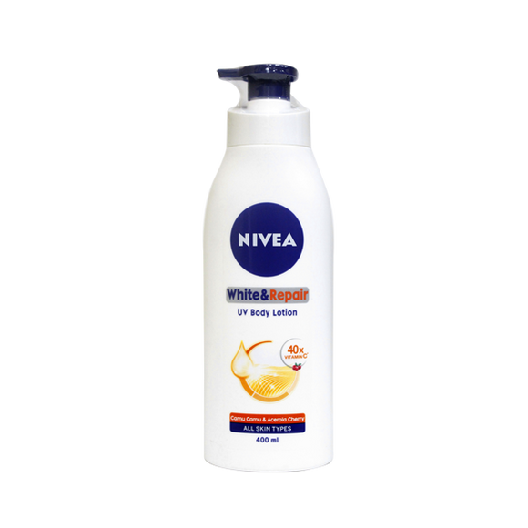 NIVEA WHT&REP UV BL 400ML