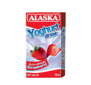 ALASKA YOGURT  STRAWBERRY 110ML