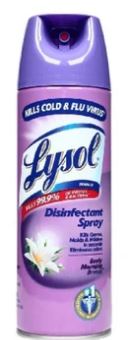 LYSOL DISINFECTANT SPRAY E.M.BRZE 510GM