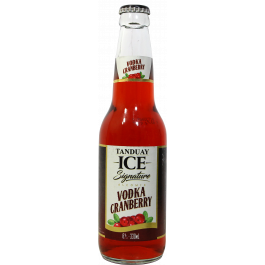 TANDUAY ICE VODKA CRANBERRY BOT 330ML