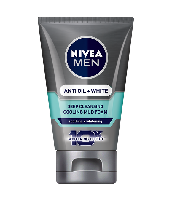 NIVEA ANTI-OIL+WHT MUD FOAM 100G