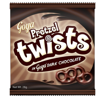 GOYA P/TWISTS DRK CHOCO 21GM