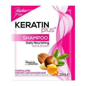 KERATIN PLUS SHAMPOO DAILY NOURISHING 22ML