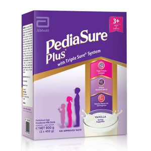 PEDIASURE PLUS VANILLA 900G