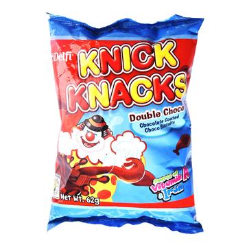 KNICK KNACKS DBLE CHOCO 50GM