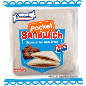 GARDENIA POCKET S/WICH CHOCO 50G