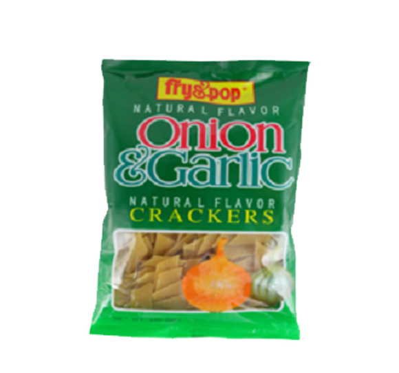 FRY&POP ONION&GARLIC 80GM