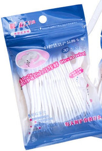 DENTAL FLOSSER W/TOOTHPICK 30`S