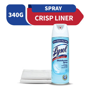 LYSOL DISINFECTANT CRISP LINEN 340GM