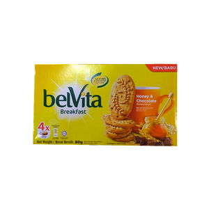 BELVITA HONEY & CHOCO 80G