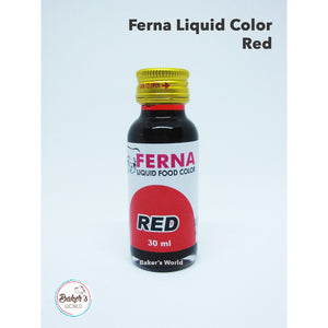 FERNA FD COLOR RED 30ML