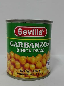 SEVILLA GARBANZOS 225GM