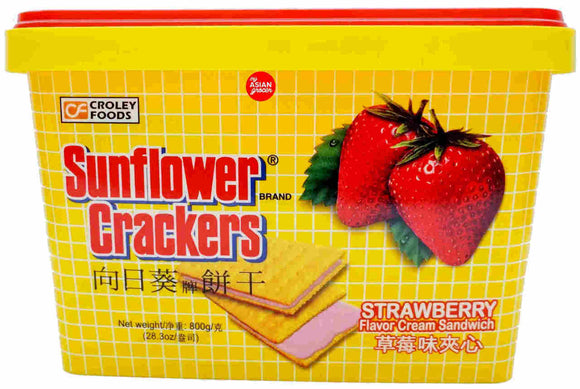 SUNFLOWER STRAWBERRY 800GM TIN