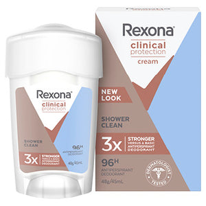 REXONA CLINIC SHOWER CLN 45ML