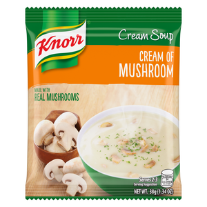 KNORR SOUP CO MUSHROOM 72X38G