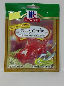 MC CHKN MARINADE ZESTY GAR 30GM