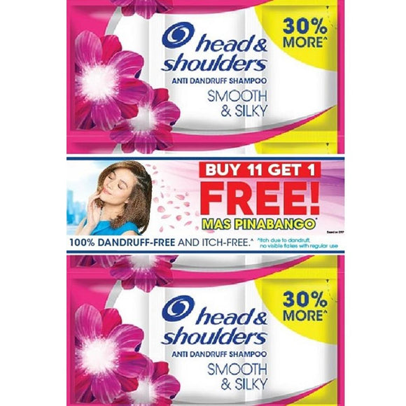 HEAD & SHOULDERS SHAMPOO S&S 12ML 11+1F