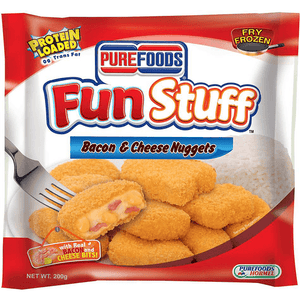 PURE FOODS NUG STUF BACON&CHZ 200GM