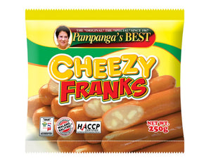 PAMPANGA`S BEST CHEEZY FRANKS 500GM