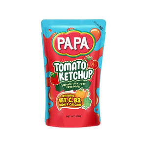 PAPA TOMATO KETCHUP 200G SUP