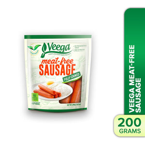 VEEGA MEAT FREE SAUSAGE 200G