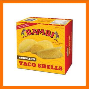 BAMBI TACO SHELL BUBBLING 12`S