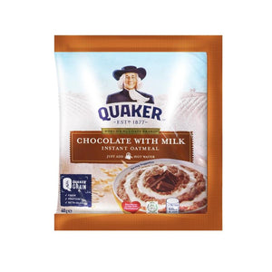 QUAKER INST OATS CHOCO W/MILK 40GM