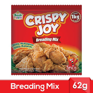 BF CRISPY JOY BREADING MIX SPICY 62G