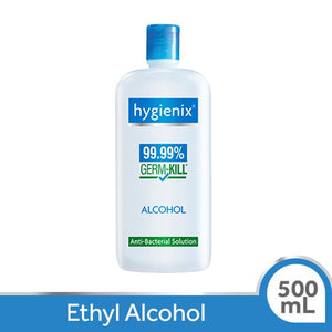 HYGIENIX 70% ANTIBAC SOLUTION ETHYL 500ML