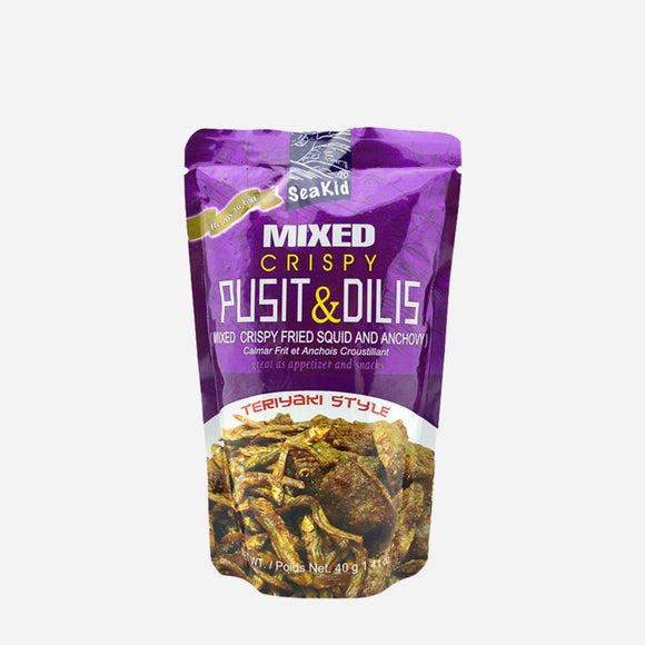 SEAKID MXD PUSIT&DILIS 40GM PCH