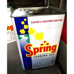 SPRING OIL 17KG TIN