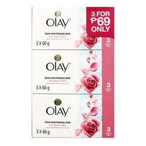 OLAY BAR ROSE & MILK 60Gx3 69.00