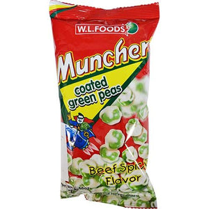 MUNCHER COATED GRN PEAS 70GM