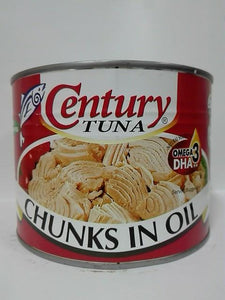 CENT TUNA CHNKS VEG.OIL 1705GM