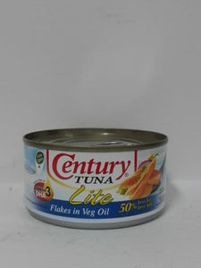 CENT TUNA FLAKES VEG.OIL LITE 180G