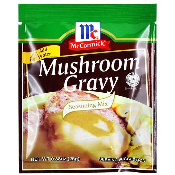 McCORMICK MUSHROOM GRAVY 25GM