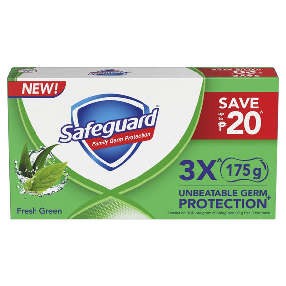 SAFEGUARD BAR GREEN 175GM