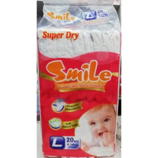 SMILE DRY BP LRG 20`S