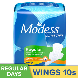 MODESS REG WINGS 10S SULIT PACK