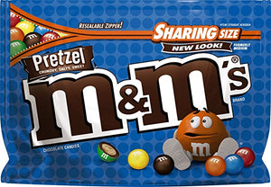 M&M PRETZELS 8.0 OZ